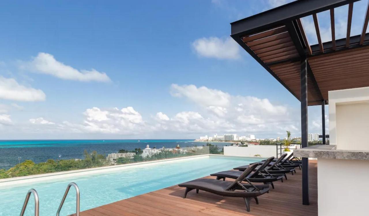 Elegant Apartment Well Located In The Hotel Zone Of Cancún Kültér fotó